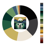 Colour wheel / palette