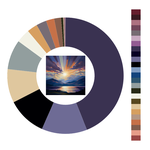 Colour wheel / palette