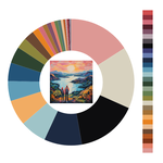 Colour wheel / palette