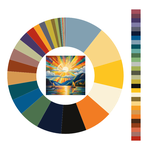 Colour wheel / palette