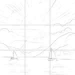 Sketch with grid