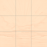 Sepia sketch with grid