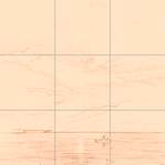 Sepia sketch with grid