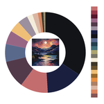 Colour wheel / palette