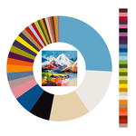 Colour wheel / palette