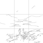 Line drawing with grid