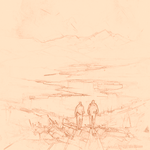 Sepia sketch