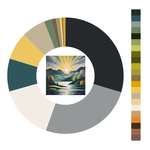 Colour wheel / palette