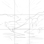 Sketch with grid