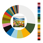 Colour wheel / palette