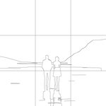 Line drawing with grid