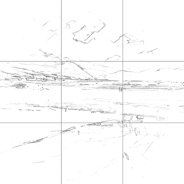 Sketch with grid