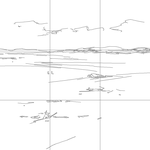 Line drawing with grid