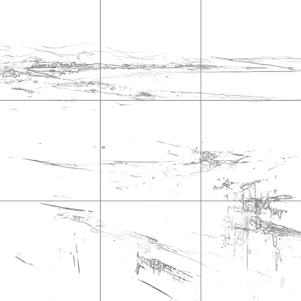 Sketch with grid