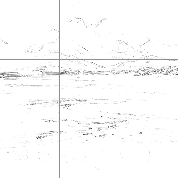 Sketch with grid