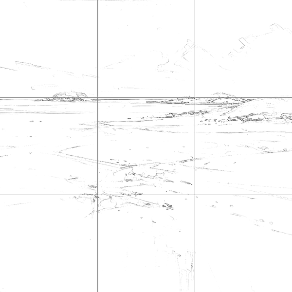 Sketch with grid