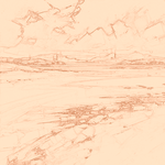 Sepia sketch