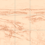 Sepia sketch with grid