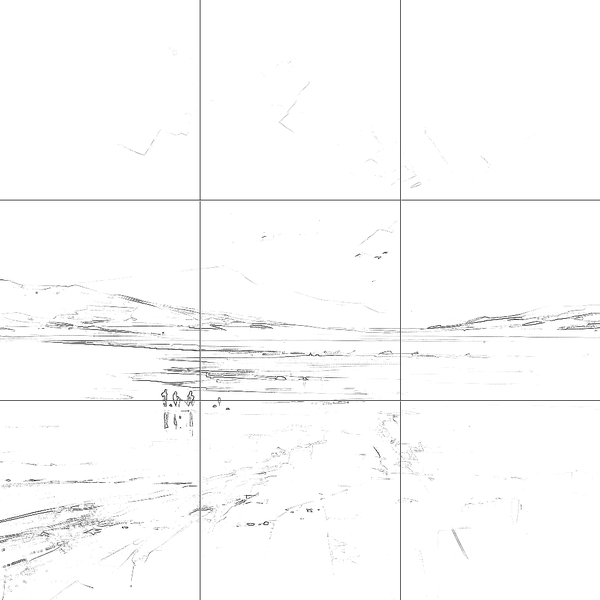 Sketch with grid