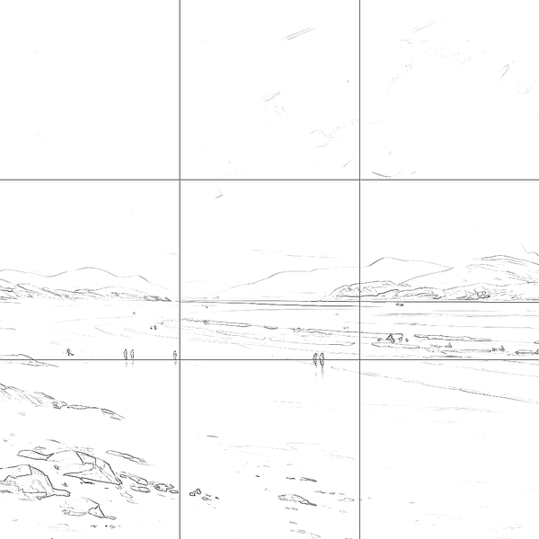 Sketch with grid