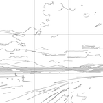 Line drawing with grid