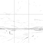 Sketch with grid