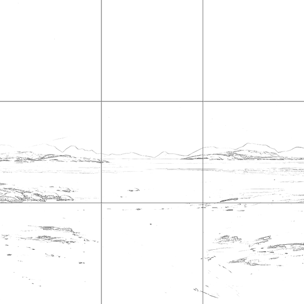 Sketch with grid