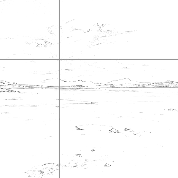 Sketch with grid