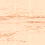 Sepia sketch with grid