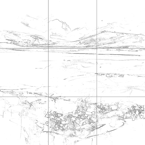 Sketch with grid