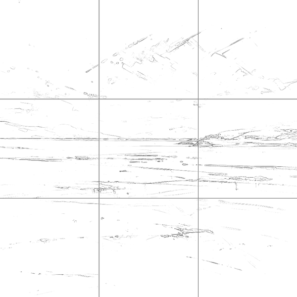 Sketch with grid