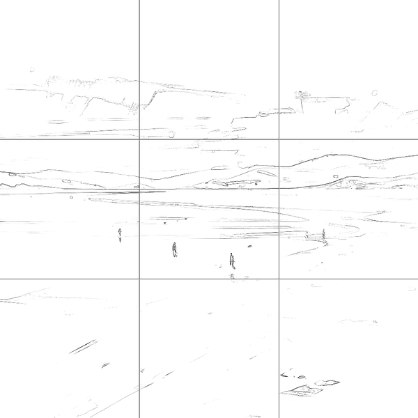 Sketch with grid