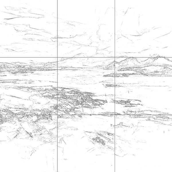 Sketch with grid
