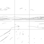 Line drawing with grid