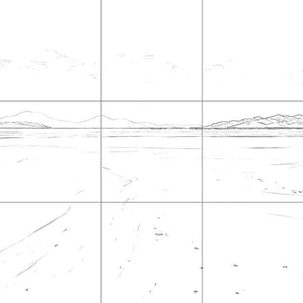 Sketch with grid