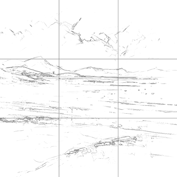 Sketch with grid