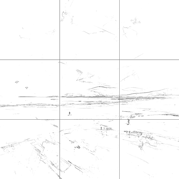 Sketch with grid