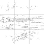 Line drawing with grid