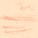 Sepia sketch