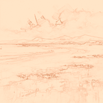 Sepia sketch