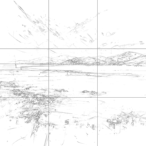 Sketch with grid