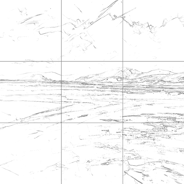 Sketch with grid