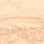 Sepia sketch