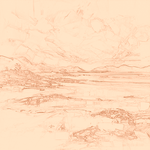 Sepia sketch