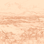 Sepia sketch