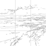 Line drawing with grid