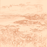 Sepia sketch