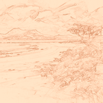 Sepia sketch