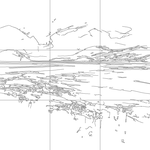 Line drawing with grid