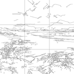 Line drawing with grid